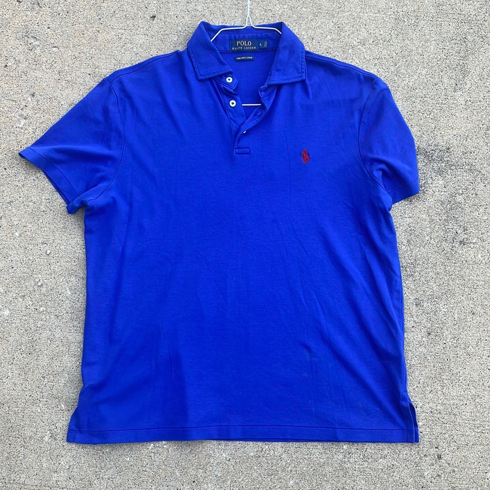 Men’s royal blue Polo